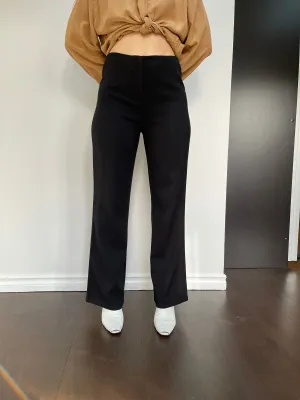90s Soft Black Trousers - 6