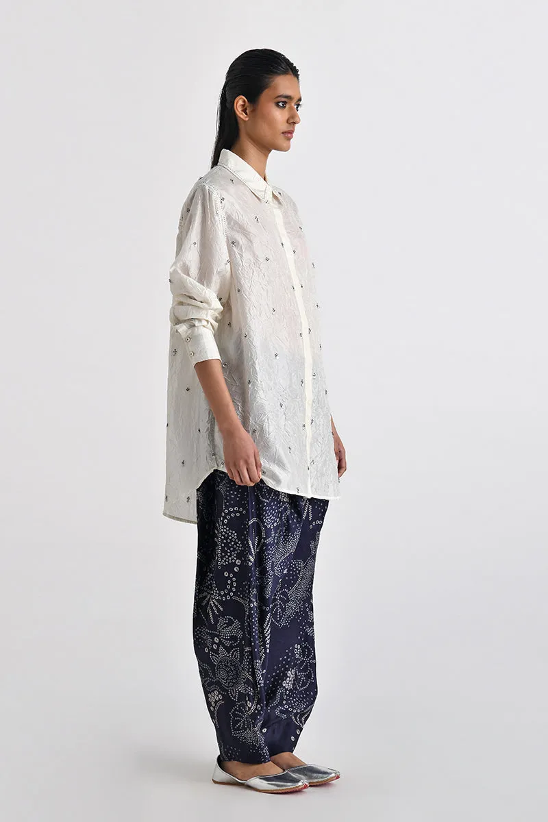 ARIA OVERSIZE CRUSHED SHIRT