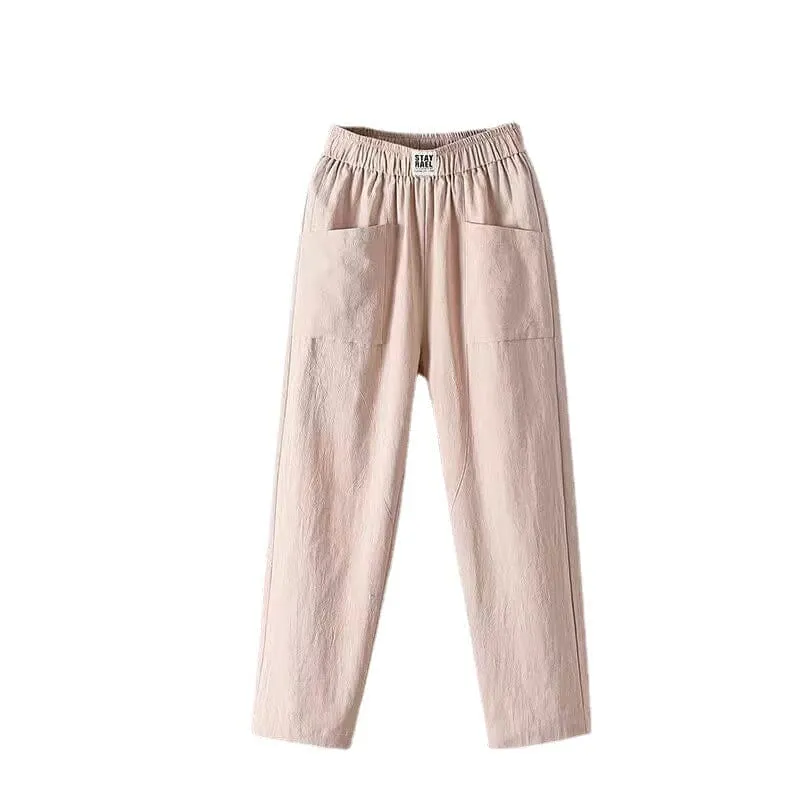 Ashley | Relaxed Fit White Pants