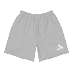 Athletic Apparatus Grey 2 White logo Men's Athletic Long Shorts