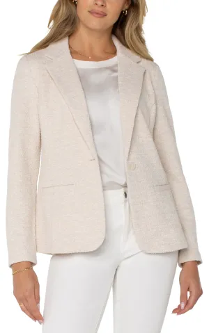 Boucle Fitted Blazer