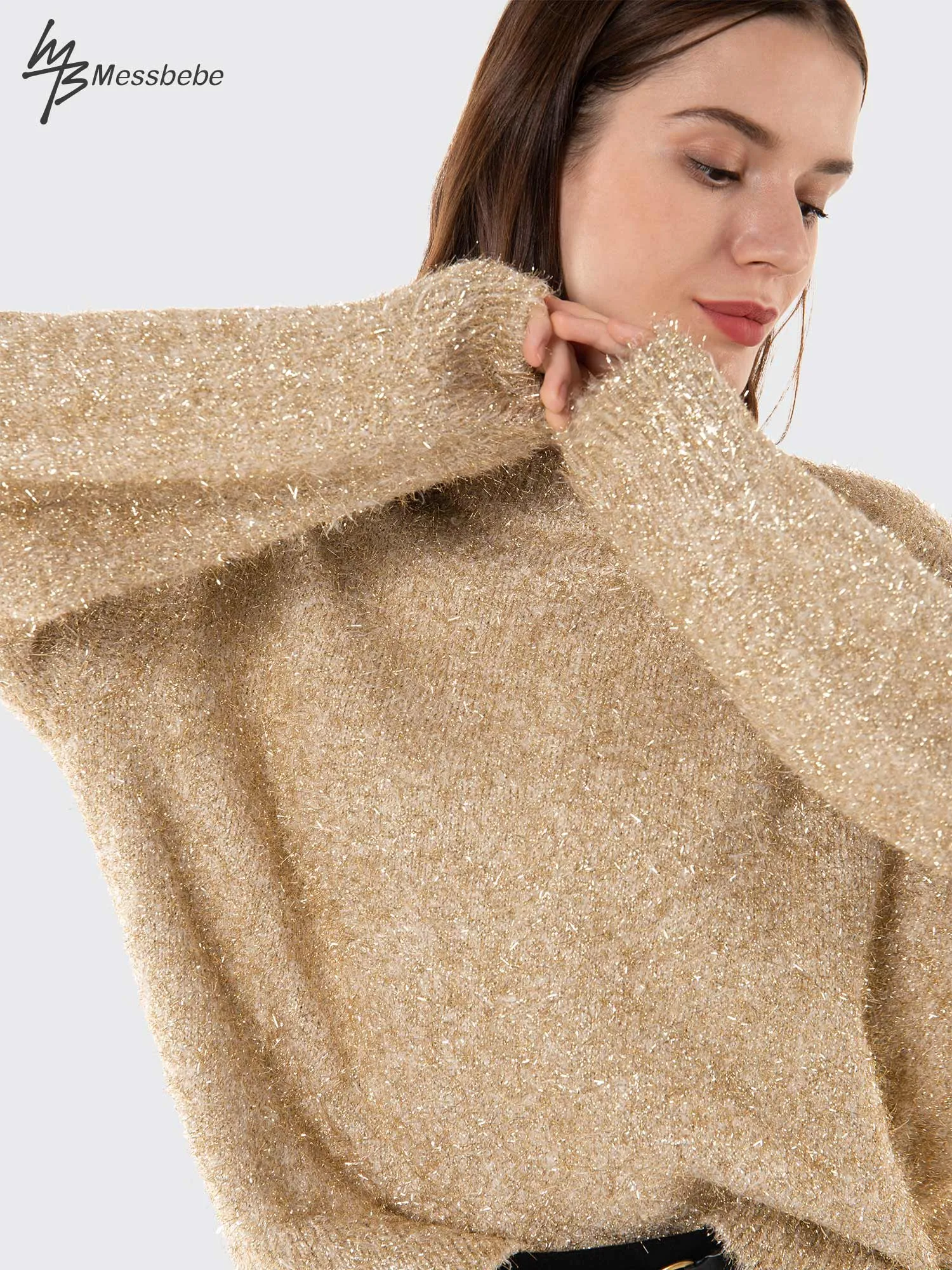 Christmas Glitter Loose Sweater