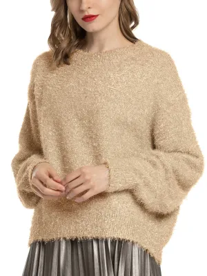 Christmas Glitter Loose Sweater