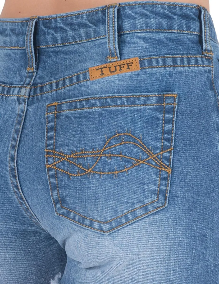Cowgirl Tuff Livin' it up Shorts - High waist