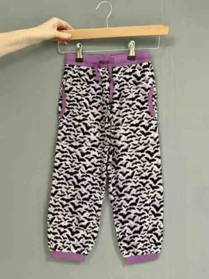DUNS Baggy Pants - Bats Amethyst Orchid Velour