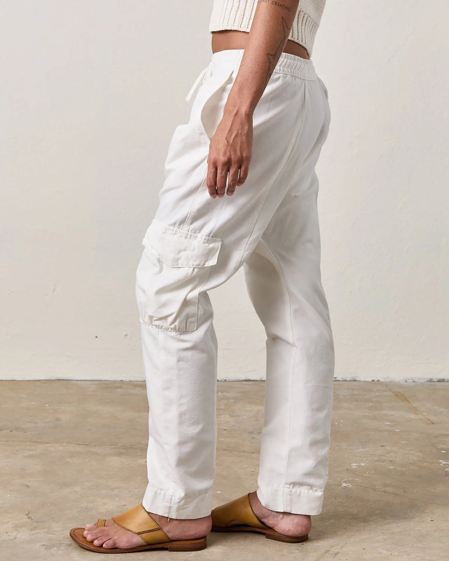 Eddy Pants in Soft White