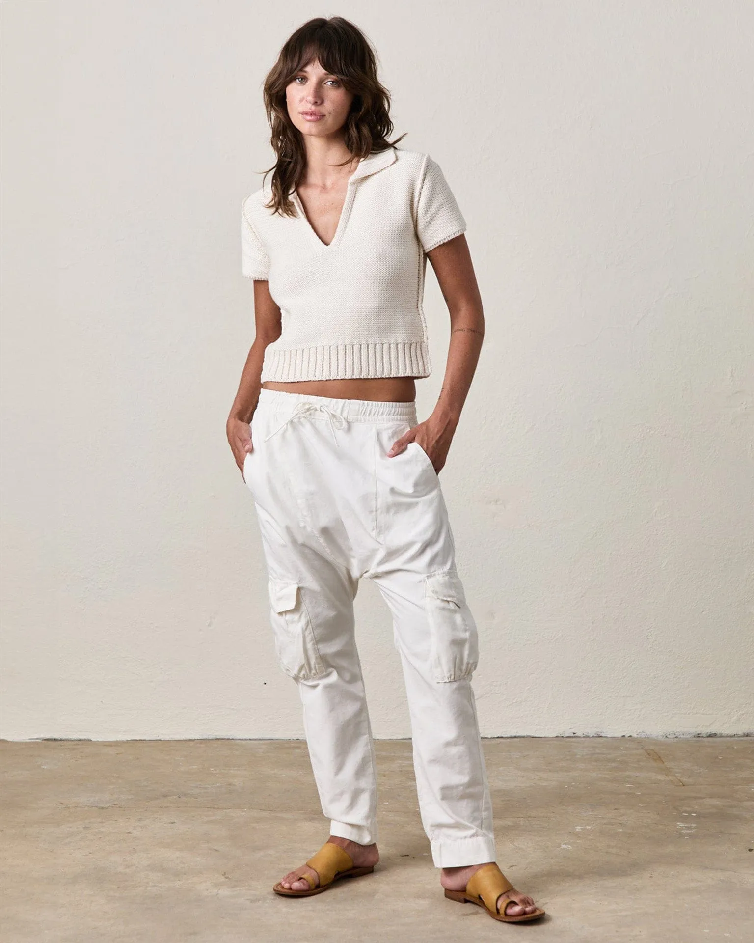 Eddy Pants in Soft White
