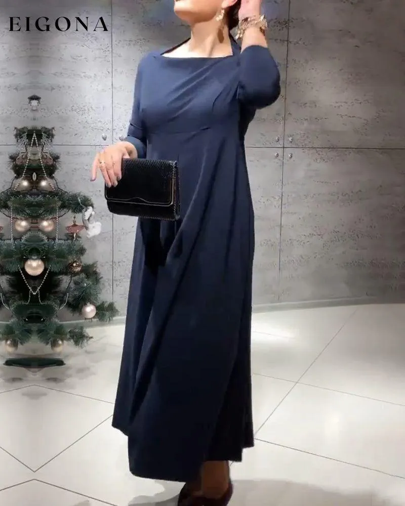 Elegant Maxi Casual Dress