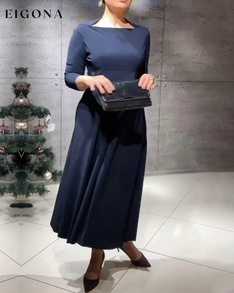 Elegant Maxi Casual Dress