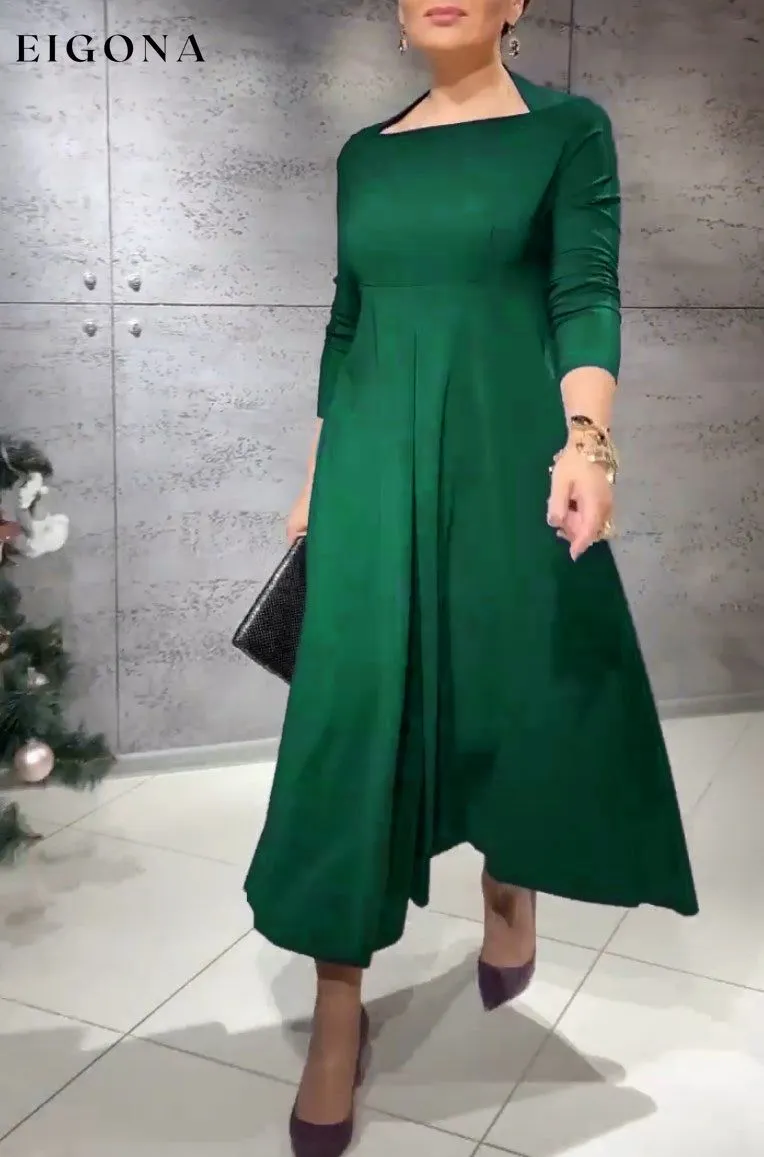 Elegant Maxi Casual Dress