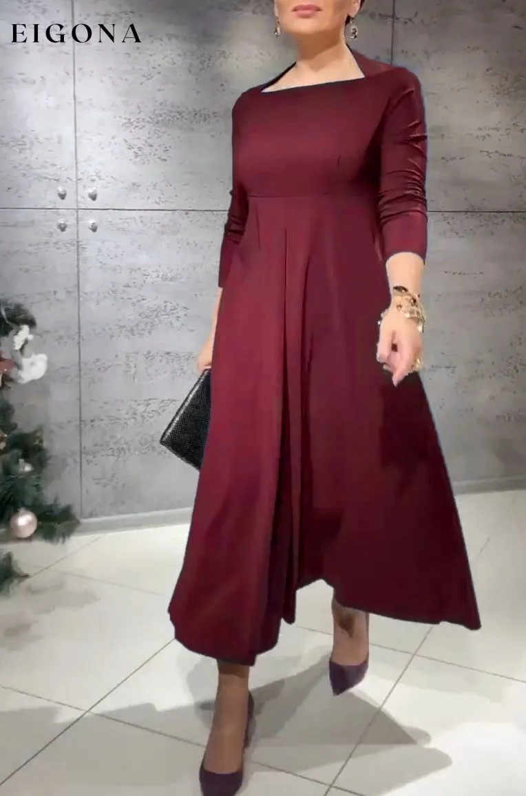 Elegant Maxi Casual Dress