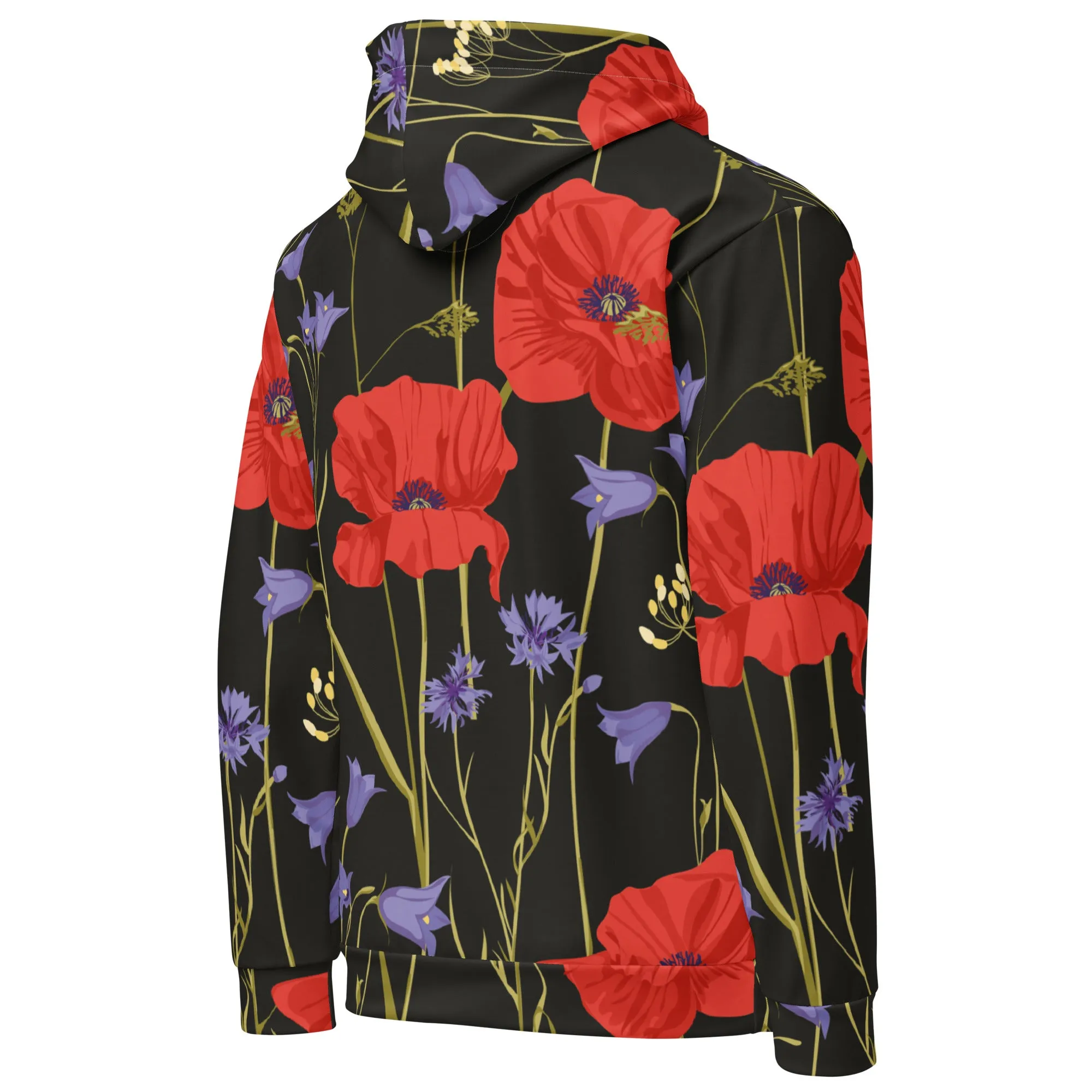 Floral Hoodie (Glamourange Spring Best Hoodies Collection - Flower Hoodies Print 0014)