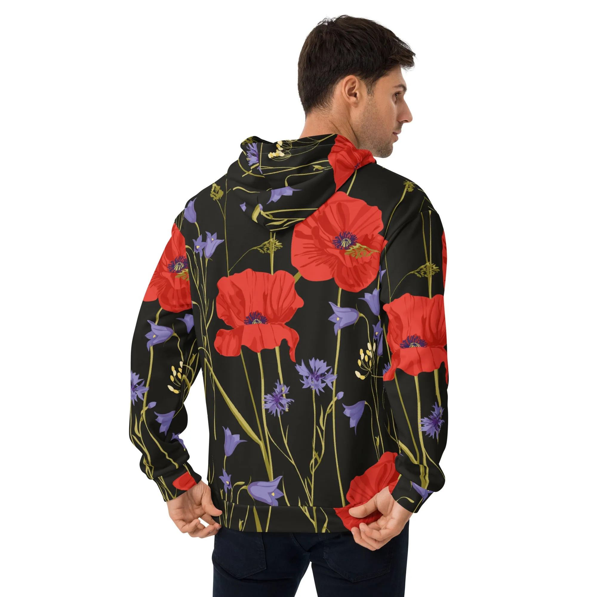 Floral Hoodie (Glamourange Spring Best Hoodies Collection - Flower Hoodies Print 0014)