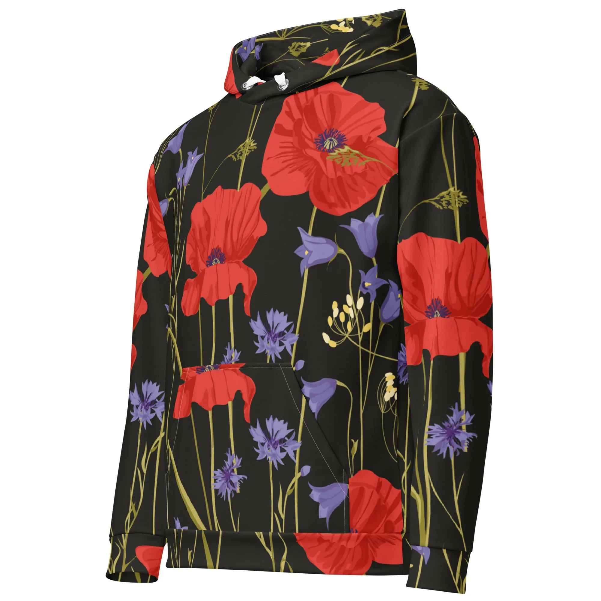 Floral Hoodie (Glamourange Spring Best Hoodies Collection - Flower Hoodies Print 0014)