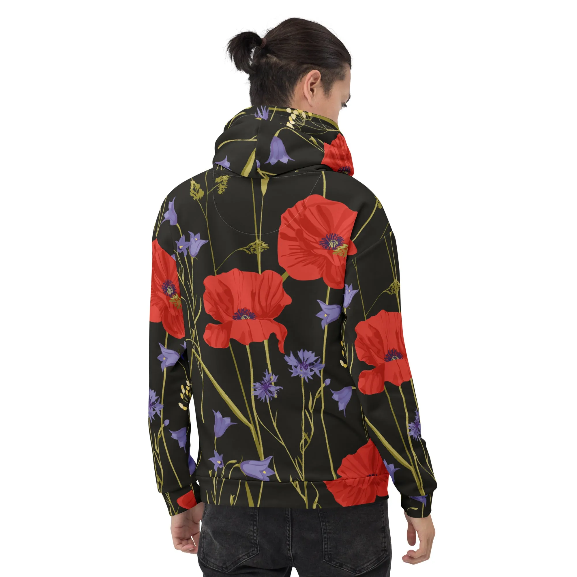 Floral Hoodie (Glamourange Spring Best Hoodies Collection - Flower Hoodies Print 0014)