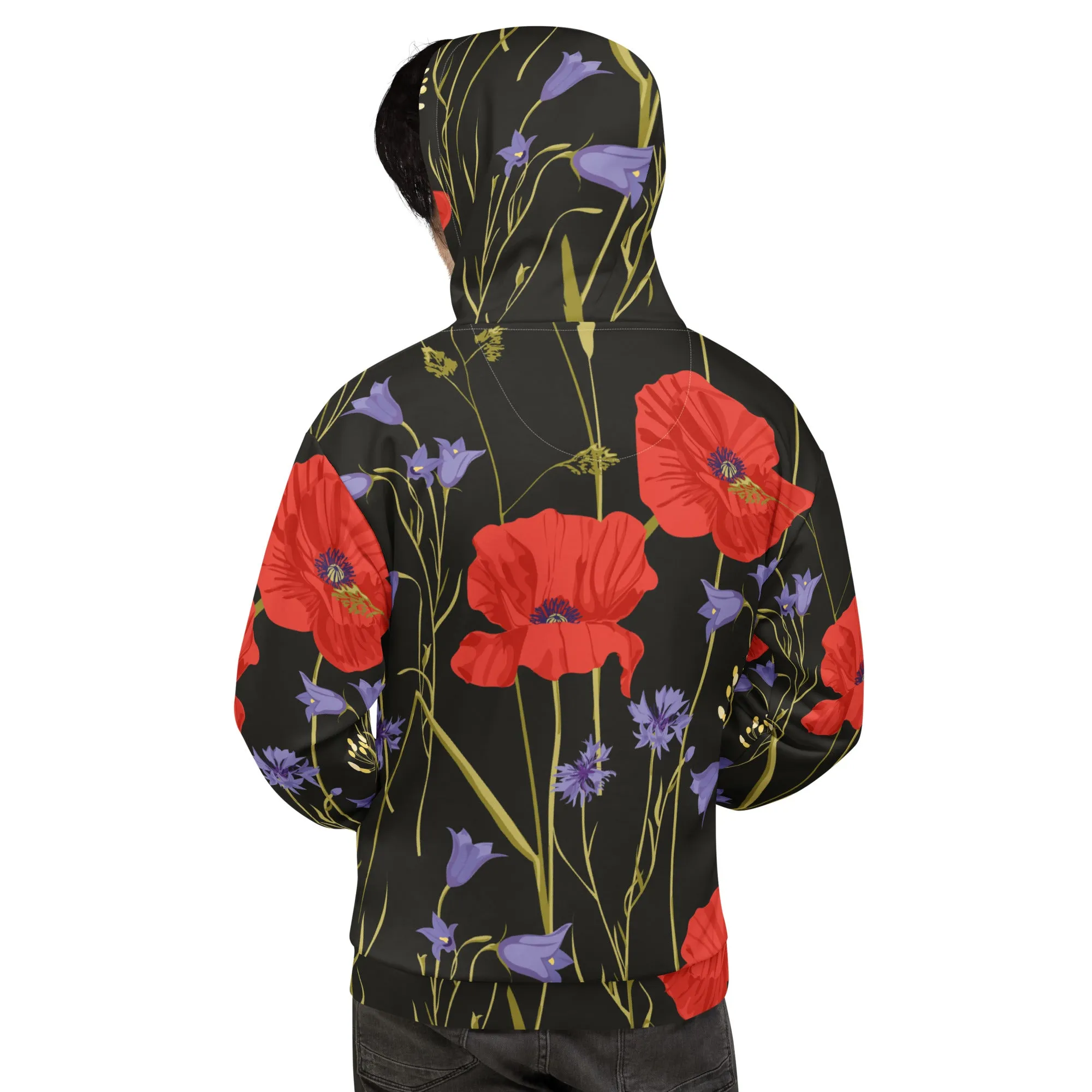 Floral Hoodie (Glamourange Spring Best Hoodies Collection - Flower Hoodies Print 0014)