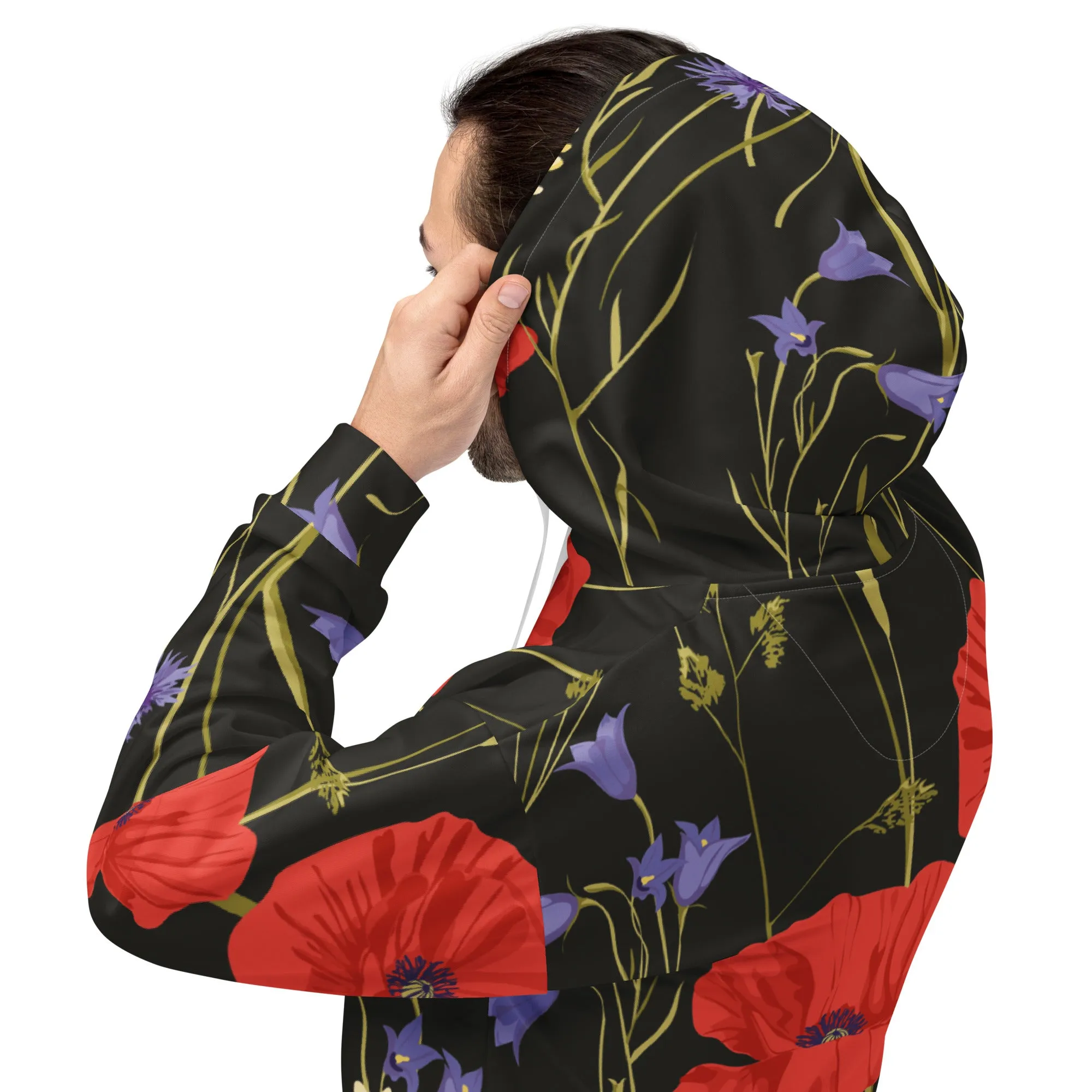 Floral Hoodie (Glamourange Spring Best Hoodies Collection - Flower Hoodies Print 0014)