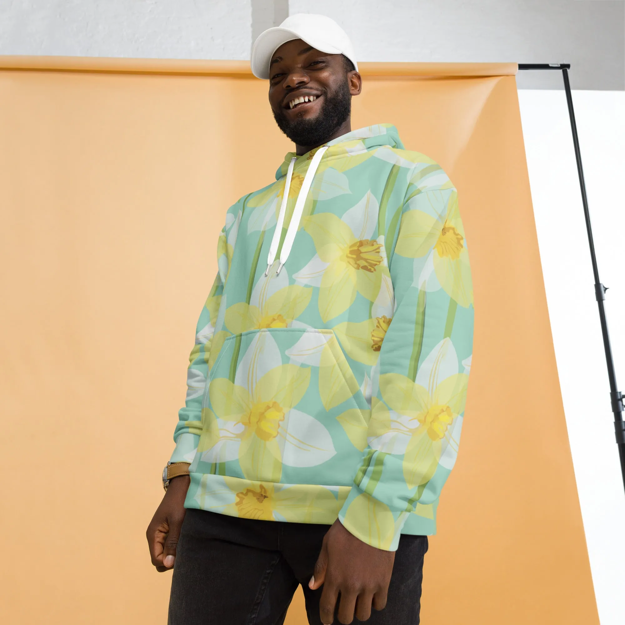 Floral Hoodie (Glamourange Spring Best Hoodies Collection - Flower Hoodies Print 0018)