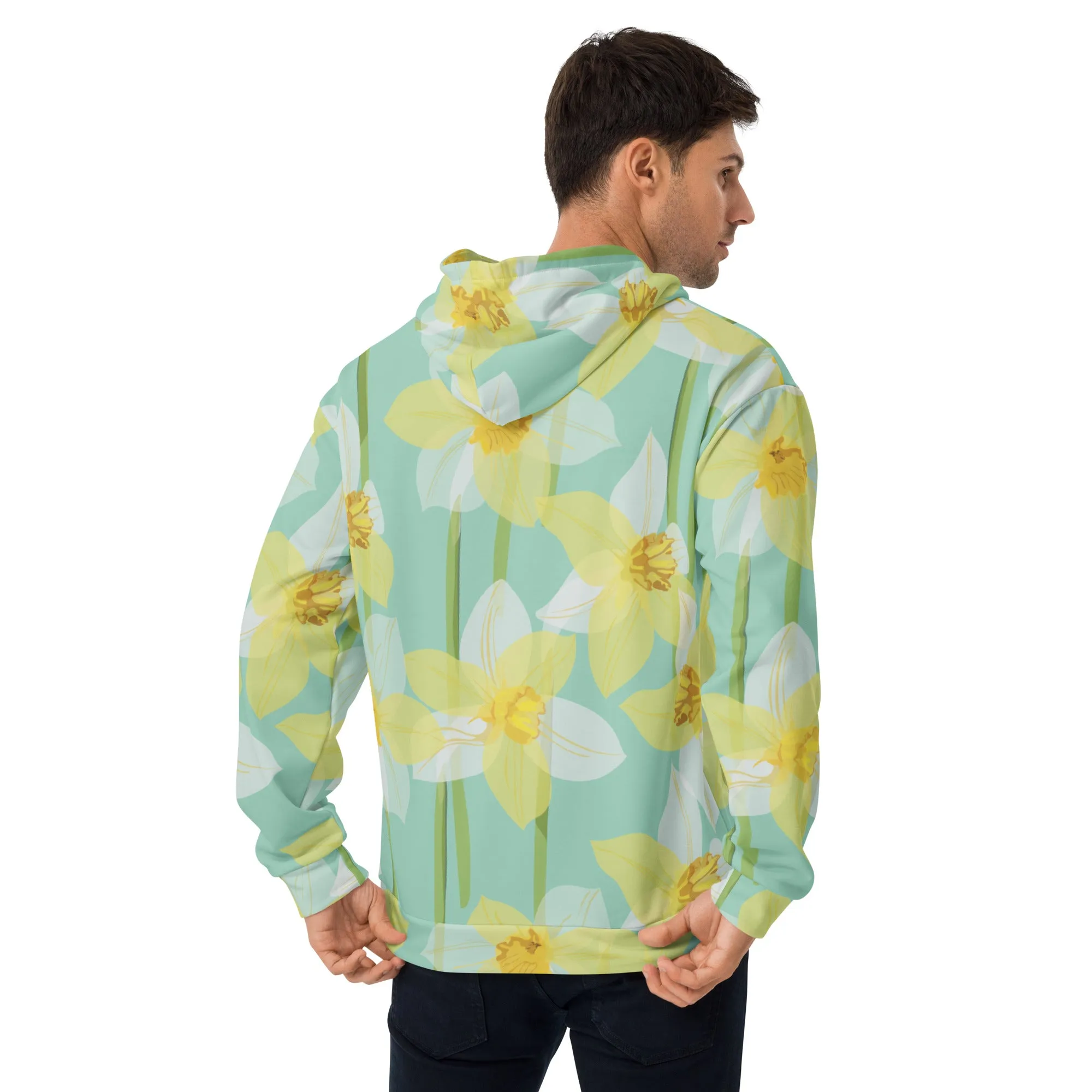 Floral Hoodie (Glamourange Spring Best Hoodies Collection - Flower Hoodies Print 0018)