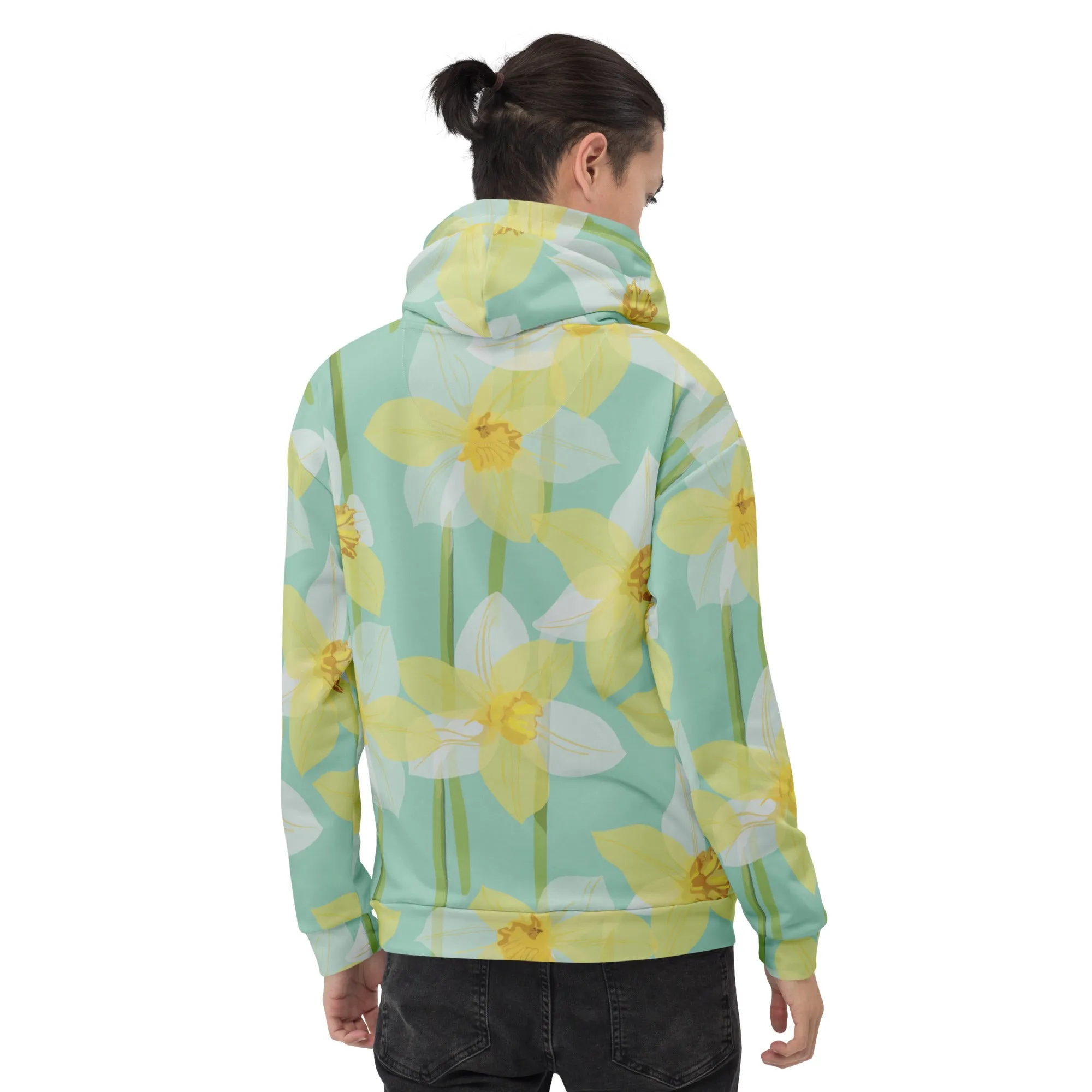 Floral Hoodie (Glamourange Spring Best Hoodies Collection - Flower Hoodies Print 0018)