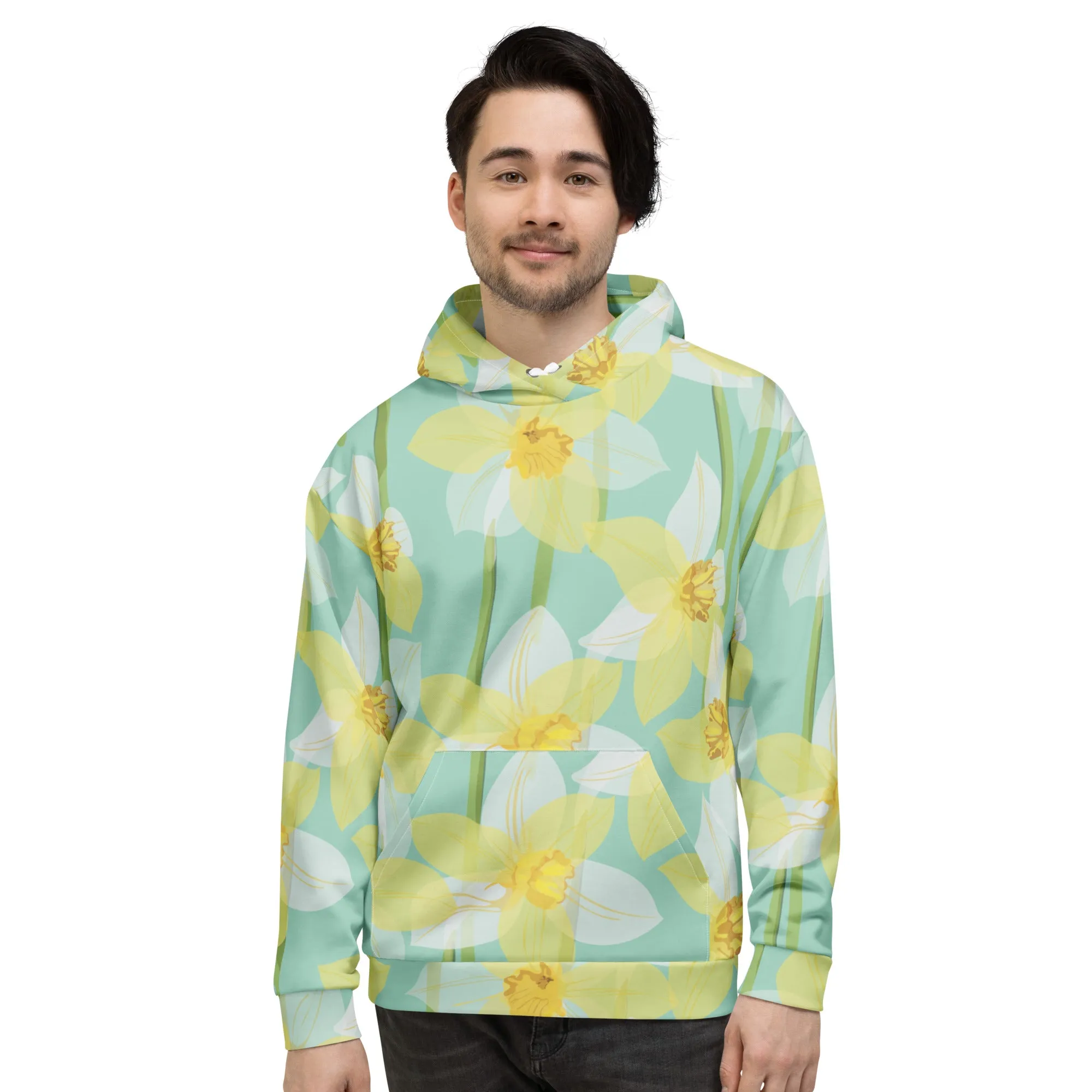 Floral Hoodie (Glamourange Spring Best Hoodies Collection - Flower Hoodies Print 0018)
