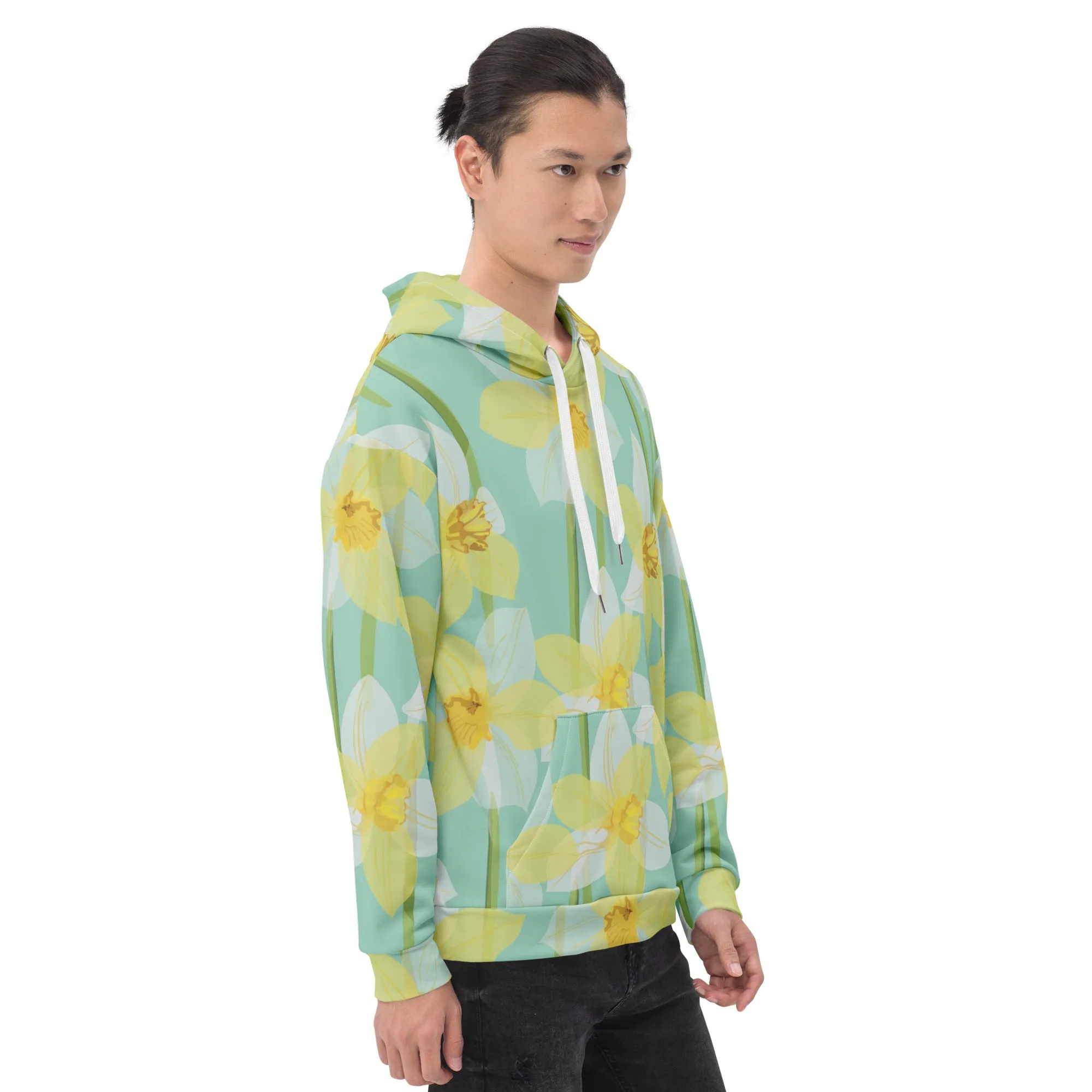 Floral Hoodie (Glamourange Spring Best Hoodies Collection - Flower Hoodies Print 0018)