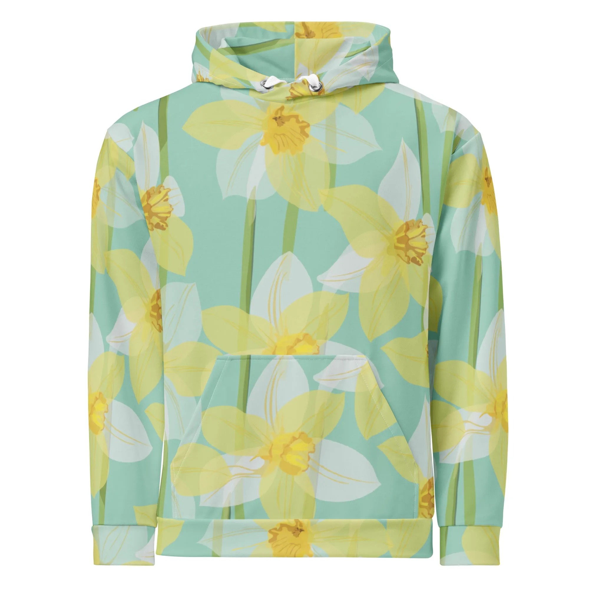 Floral Hoodie (Glamourange Spring Best Hoodies Collection - Flower Hoodies Print 0018)
