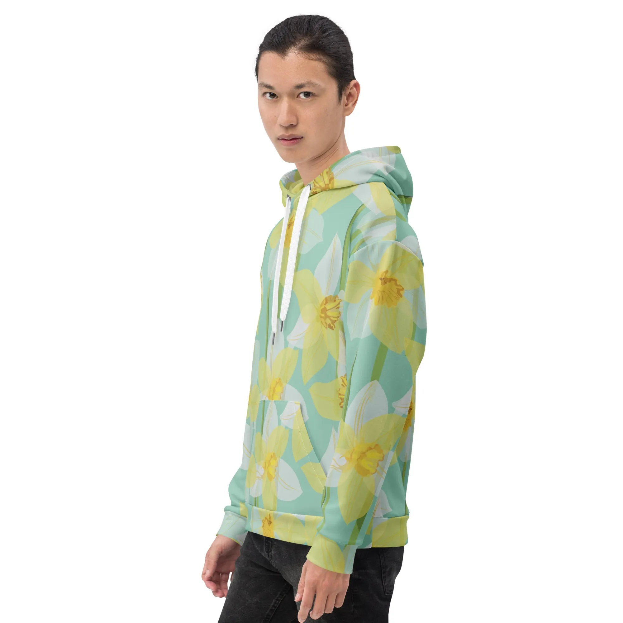 Floral Hoodie (Glamourange Spring Best Hoodies Collection - Flower Hoodies Print 0018)