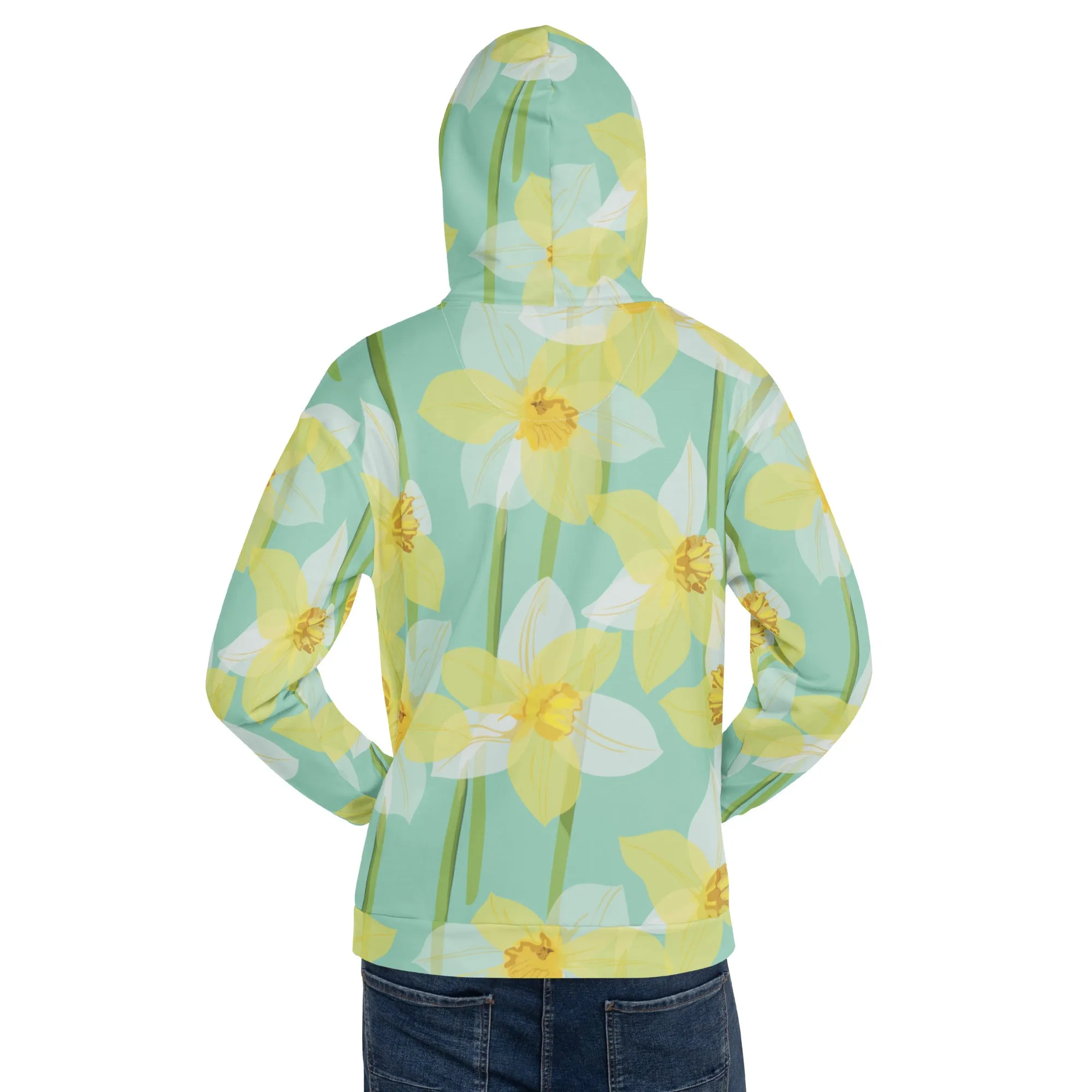 Floral Hoodie (Glamourange Spring Best Hoodies Collection - Flower Hoodies Print 0018)