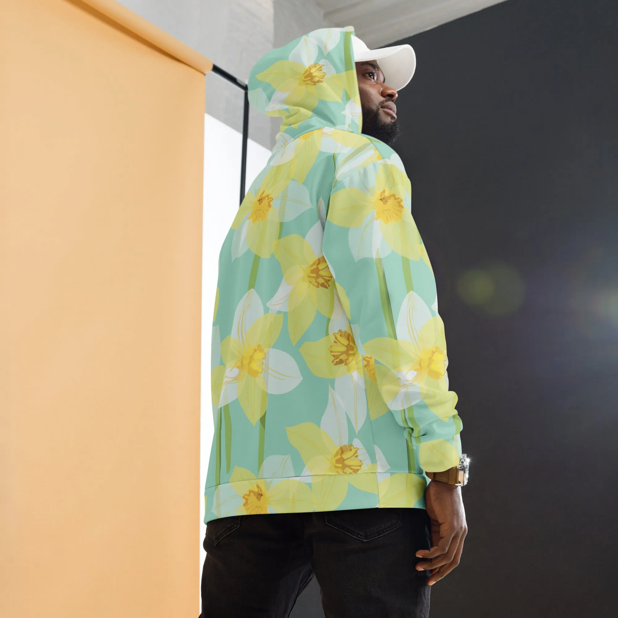 Floral Hoodie (Glamourange Spring Best Hoodies Collection - Flower Hoodies Print 0018)