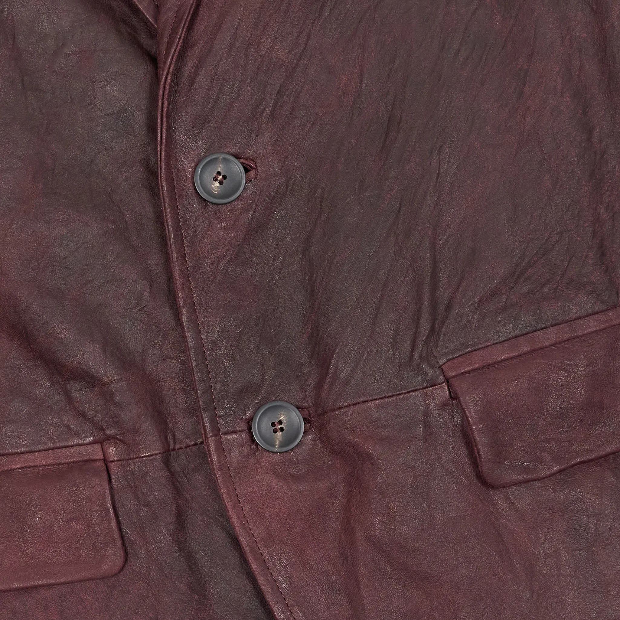 Giorgio Brato Lamb Leather Blazer