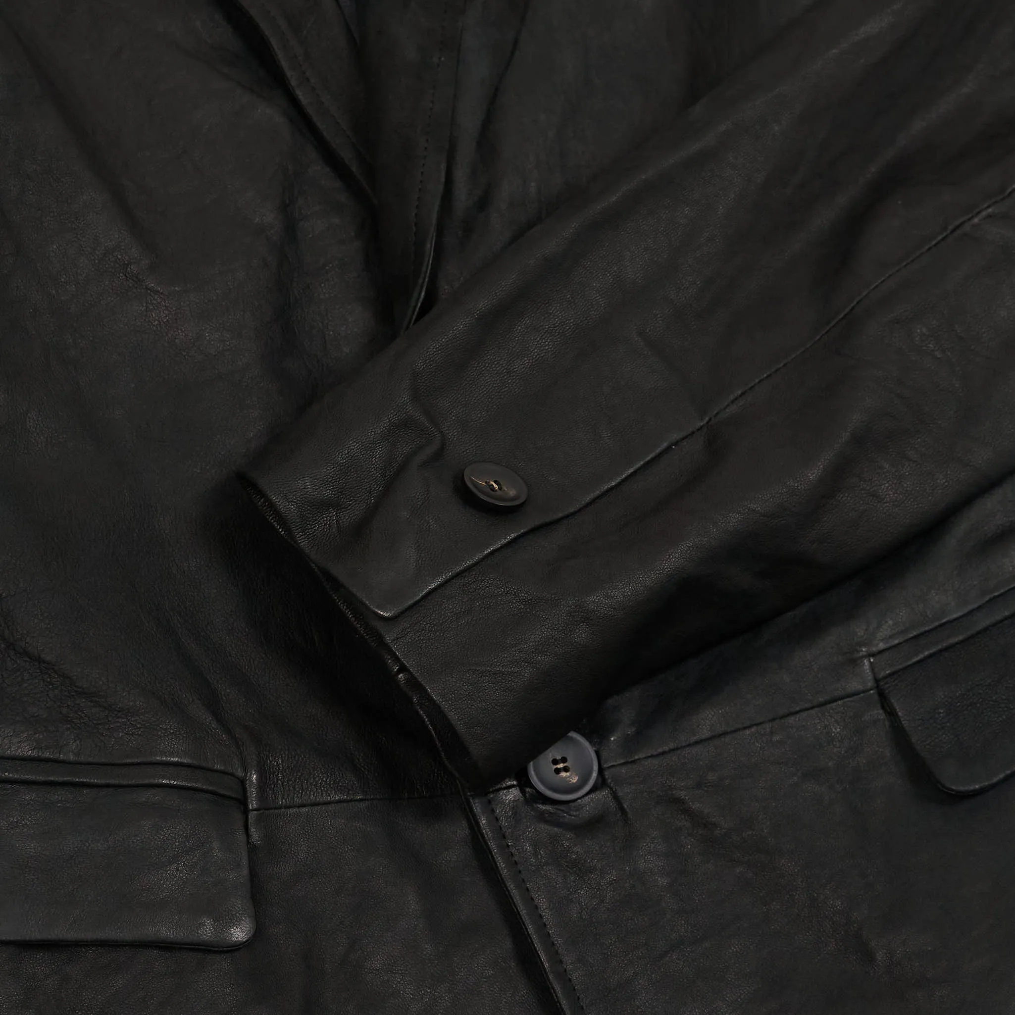 Giorgio Brato Lamb Leather Blazer
