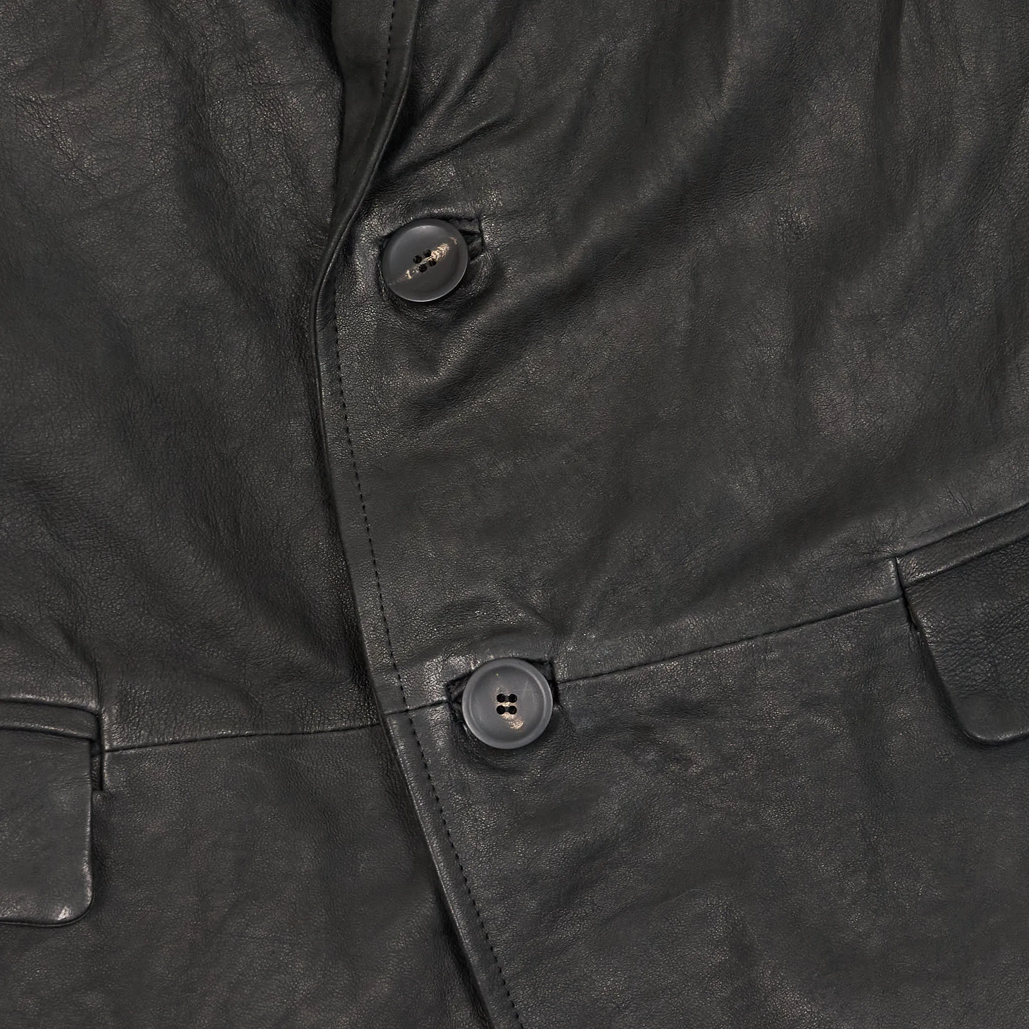 Giorgio Brato Lamb Leather Blazer