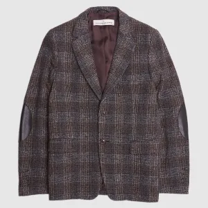 Golden Goose Deluxe Brand Sportjacket Plaid with Leather Patches