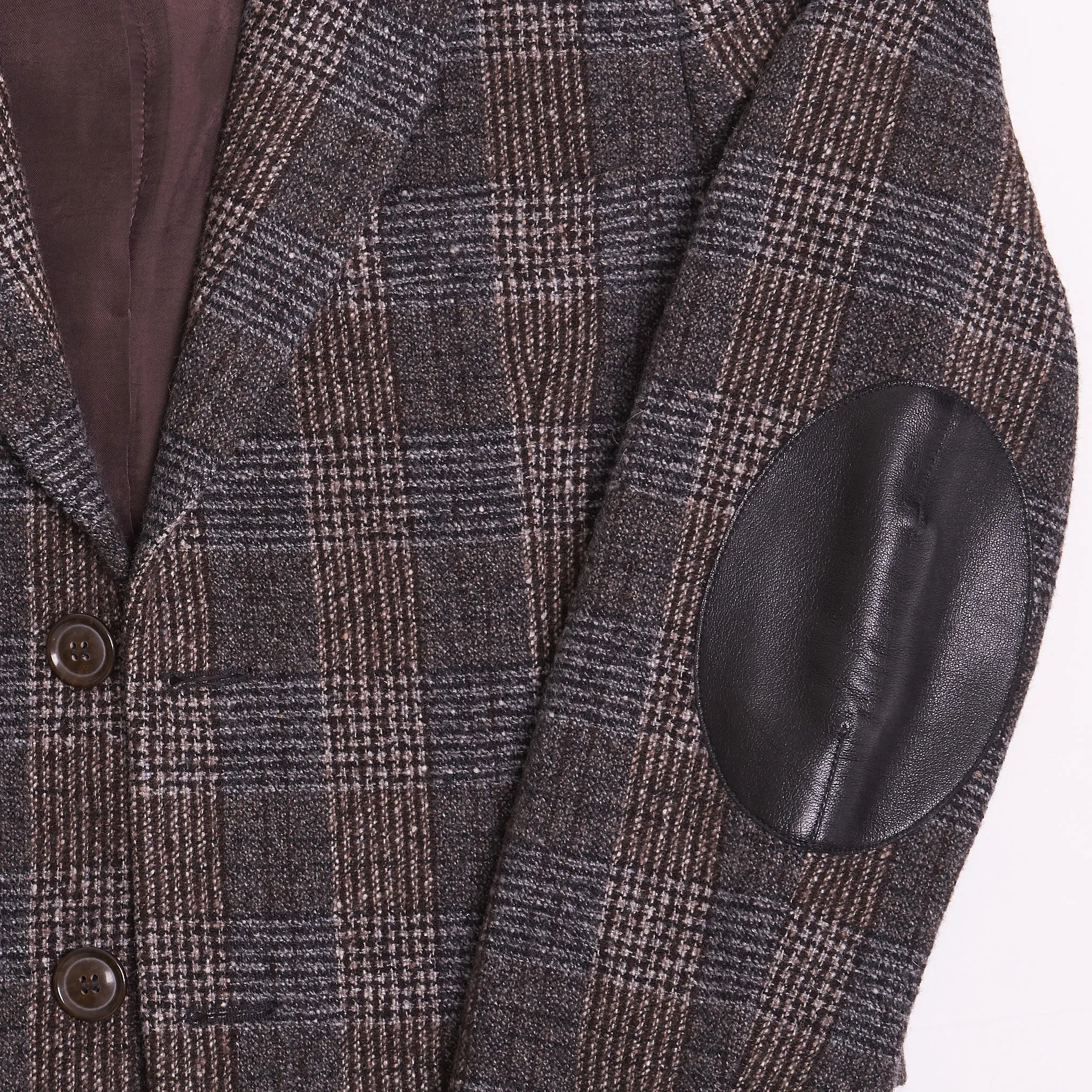 Golden Goose Deluxe Brand Sportjacket Plaid with Leather Patches
