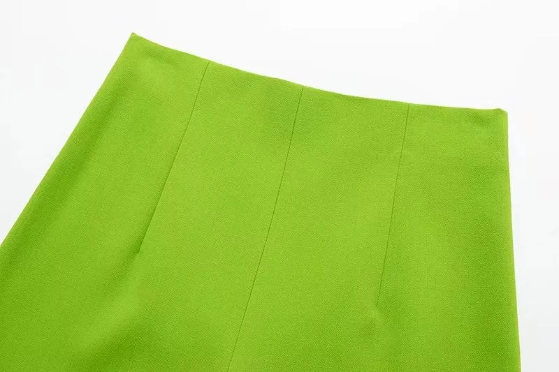 HIGH WAIST SHORT-SKIRT