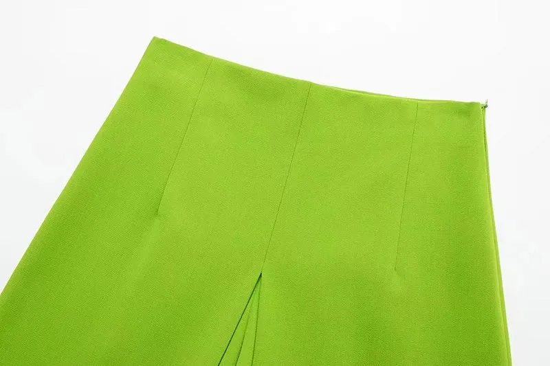 HIGH WAIST SHORT-SKIRT