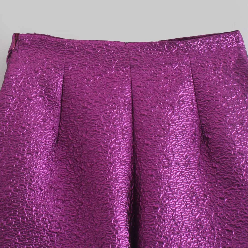 HIGH WAIST SHORTS-SKIRT
