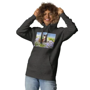 Hoodie Womens Designer (Hoodies Womens - Horse 0025)