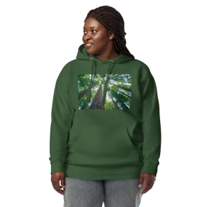 Hoodie Womens Designer (Hoodies Womens - Nature Forest 0017)