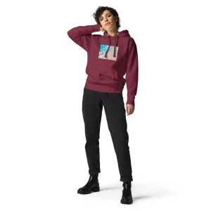 Hoodie Womens Designer (Hoodies Womens - Nature Seashore 009)