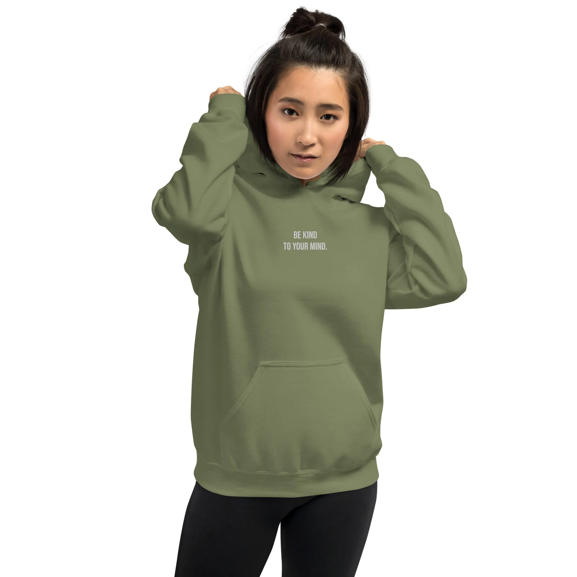 Hoodie Womens (Heavy Blend Hoodie Women's: Front Print - 003 Model)