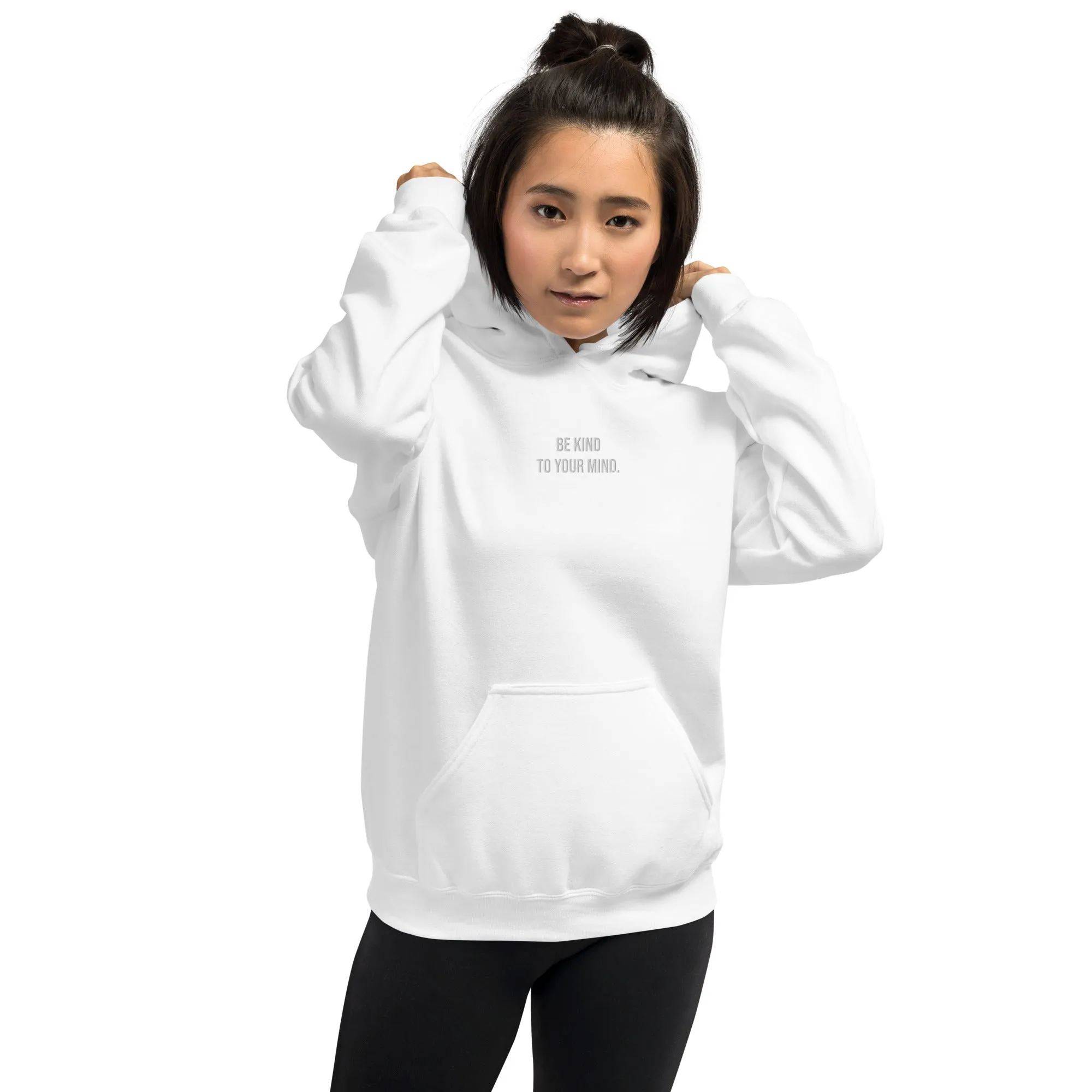 Hoodie Womens (Heavy Blend Hoodie Women's: Front Print - 003 Model)