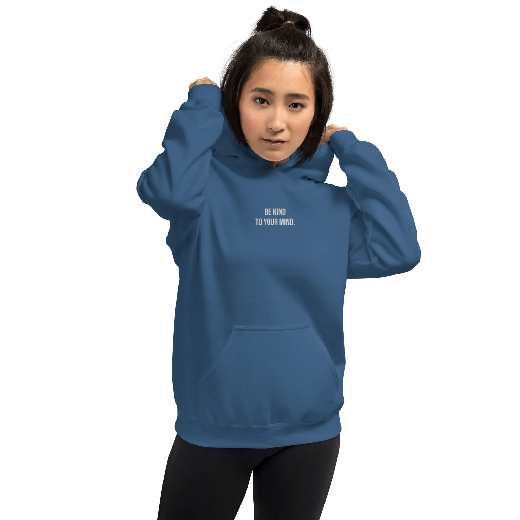 Hoodie Womens (Heavy Blend Hoodie Women's: Front Print - 003 Model)