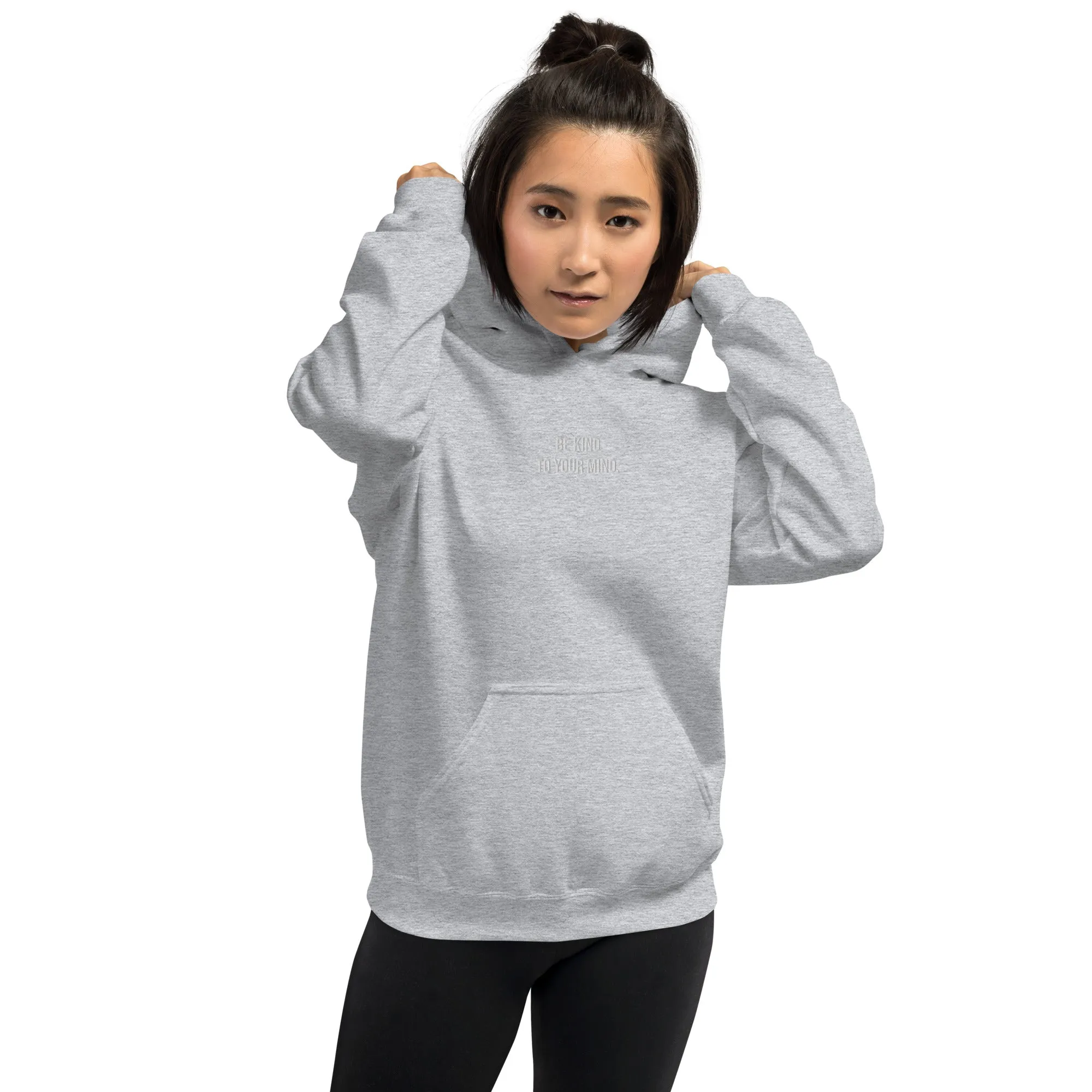 Hoodie Womens (Heavy Blend Hoodie Women's: Front Print - 003 Model)