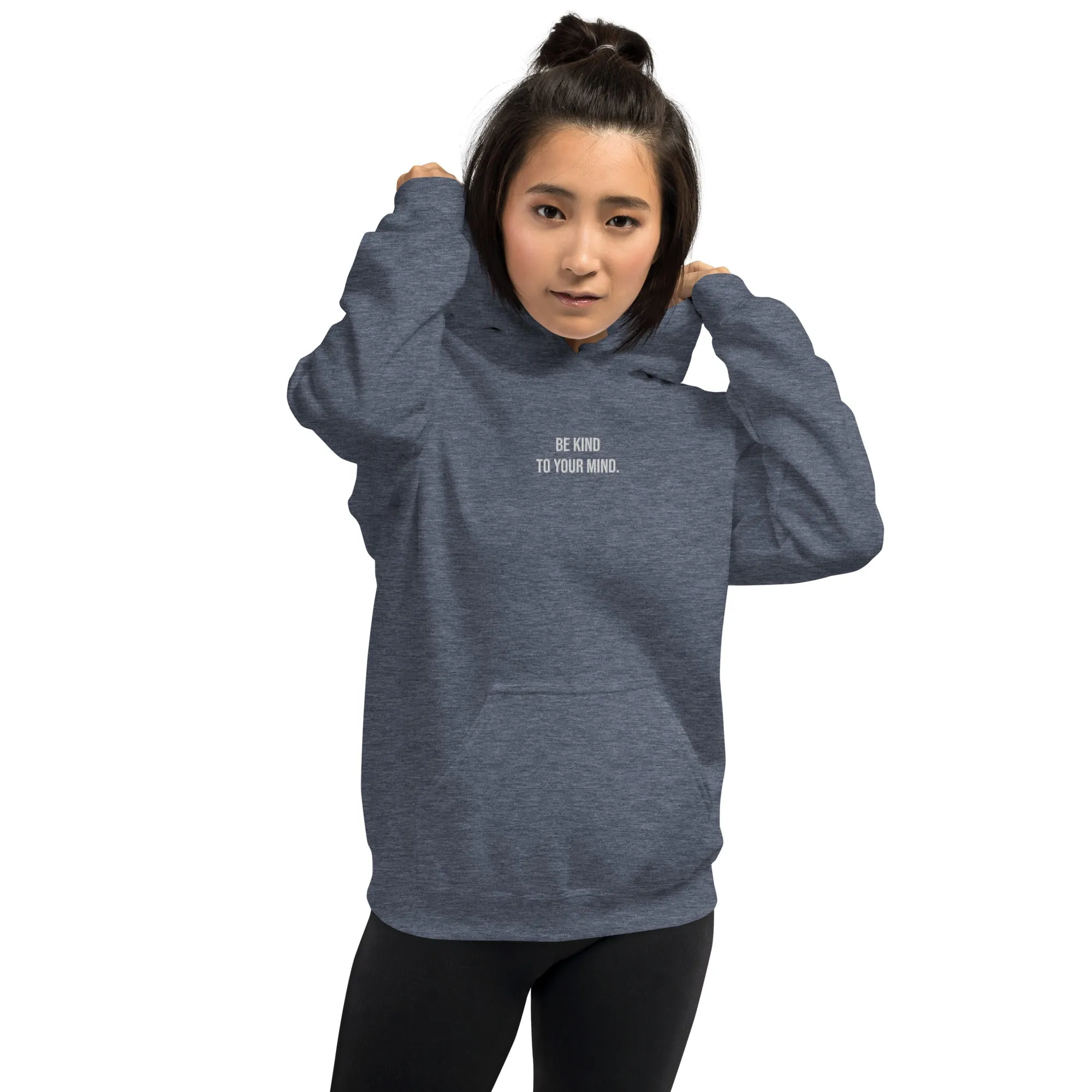 Hoodie Womens (Heavy Blend Hoodie Women's: Front Print - 003 Model)