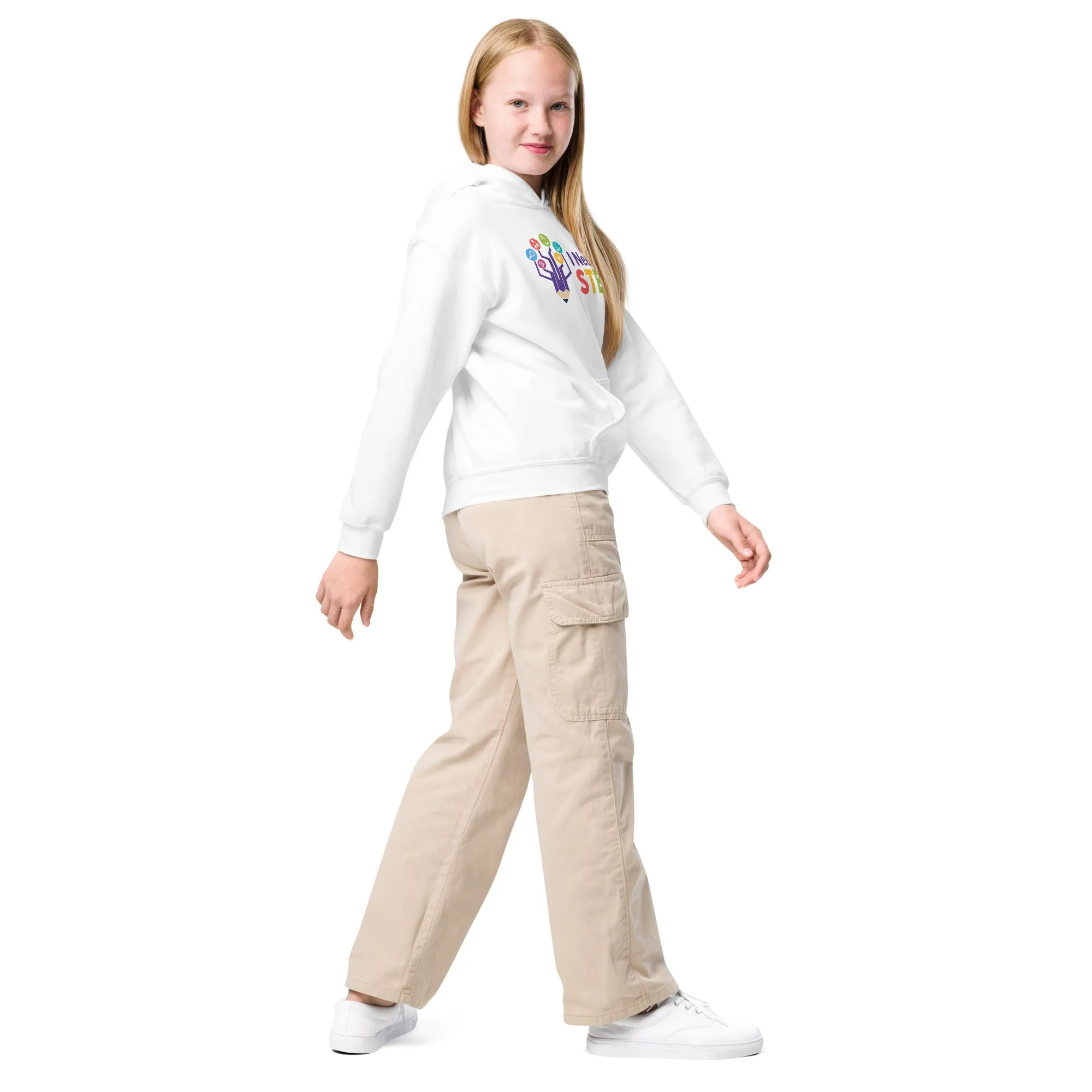 I Need STEM Youth Heavy Blend Hoodie