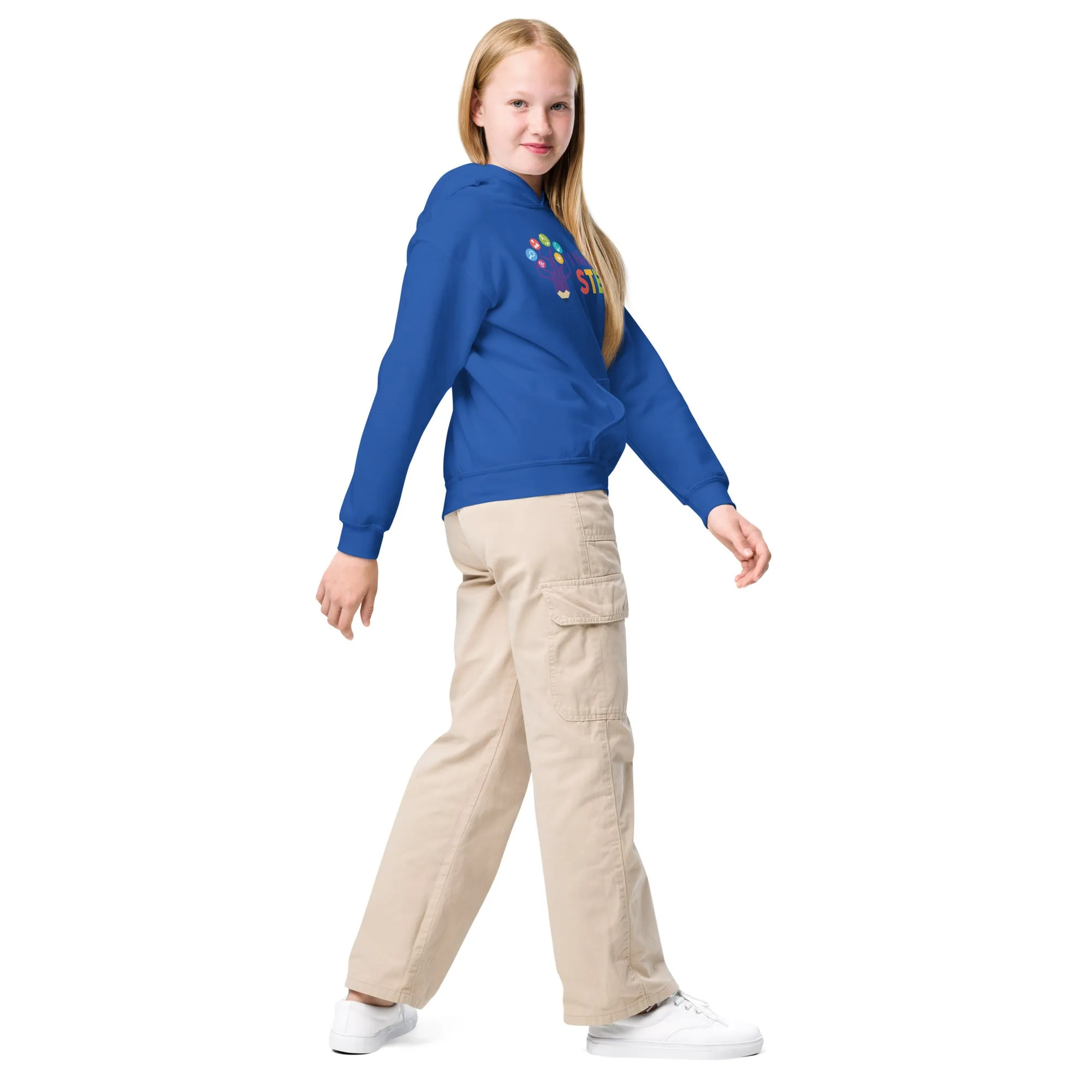 I Need STEM Youth Heavy Blend Hoodie