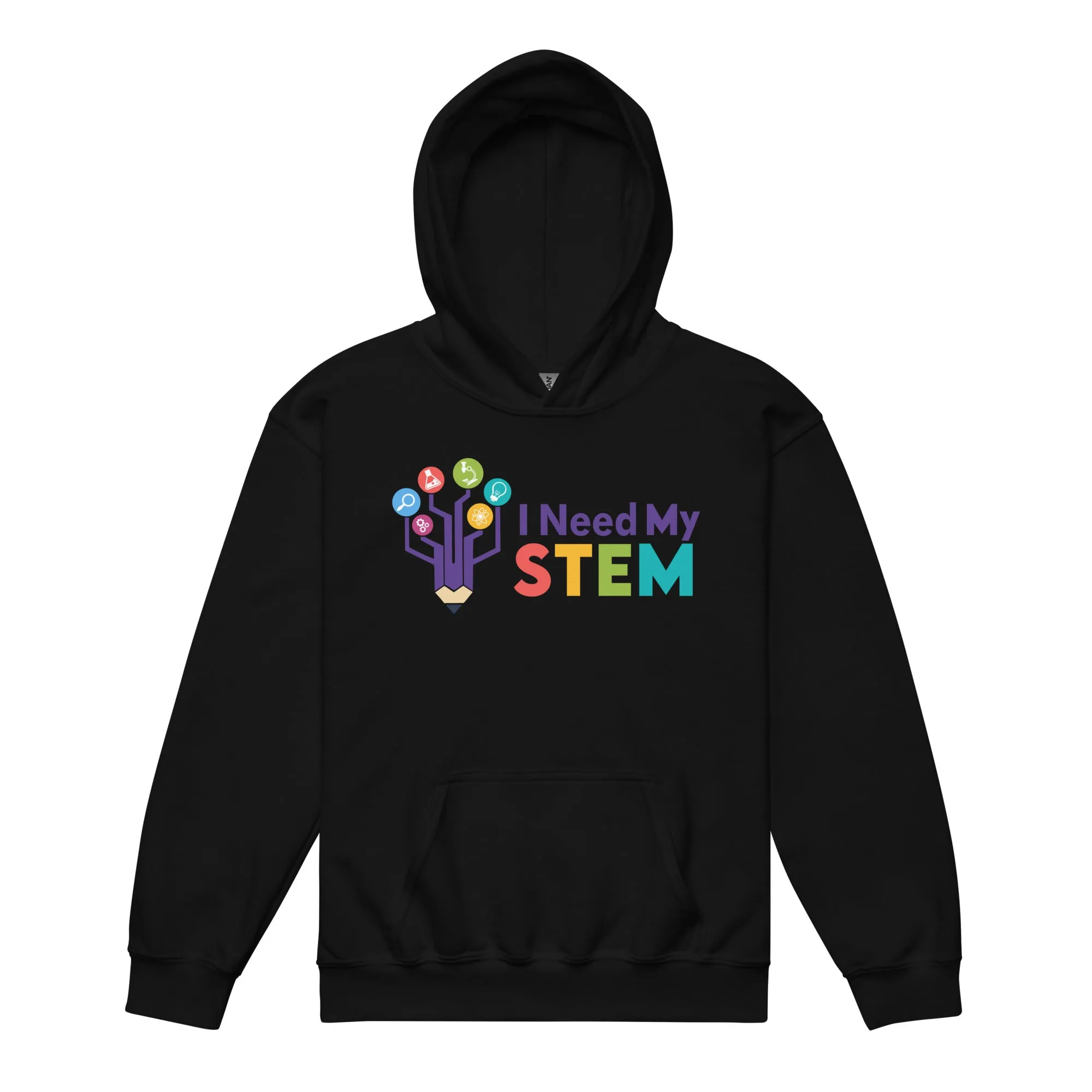 I Need STEM Youth Heavy Blend Hoodie