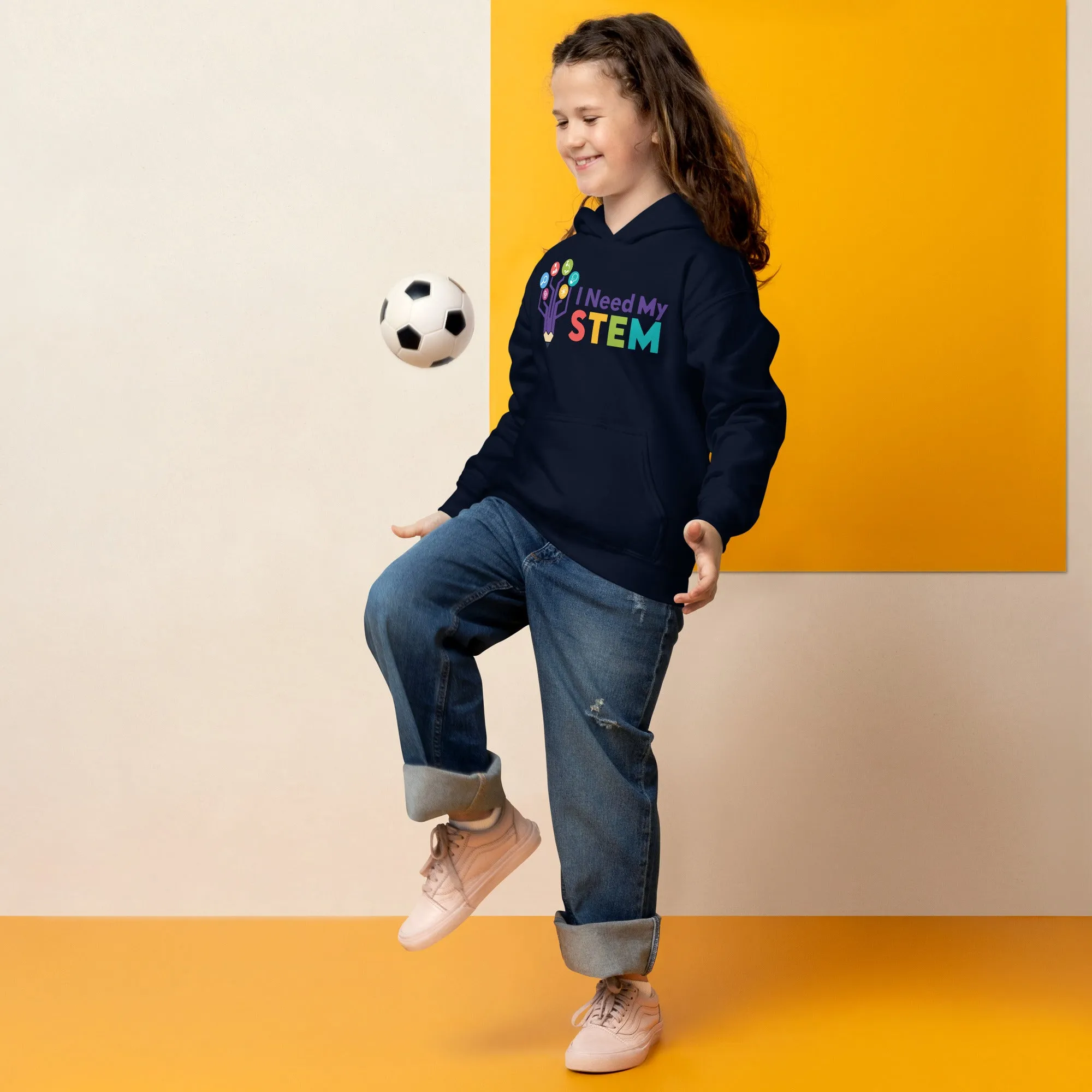 I Need STEM Youth Heavy Blend Hoodie